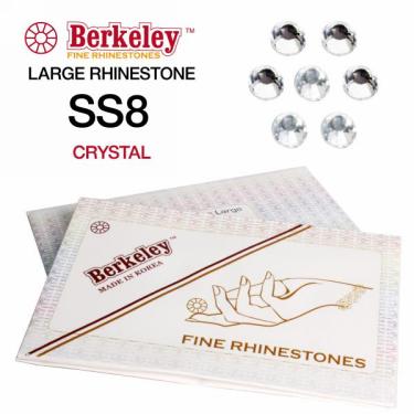 Berkeley Medium Rhinestones | SS8 | 2.4mm | CRYSTAL  {5/bundle}