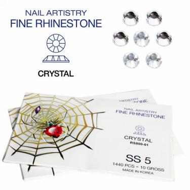 Nail Artistry Rhinestone | SS-5 | Crystal  {10/bag}