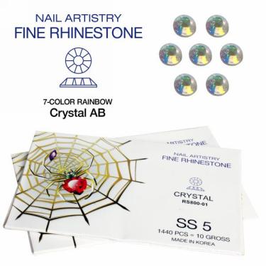 Nail Artistry Rhinestone | SS-5 | Crystal AB  {10/bag}