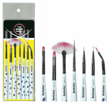 Berkeley Nail Art Brush | 7-Style Set | Dot  {10/bao}