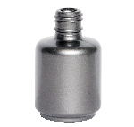 0.5 oz Silver Painted Gel Polish Bottle | 15mm neck  {460/thùng}