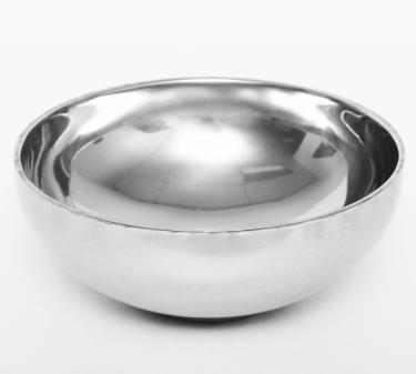 Stainless Steel Double-Wall Mixing Bowl | 16cm | Medium  {10/thùng} #2