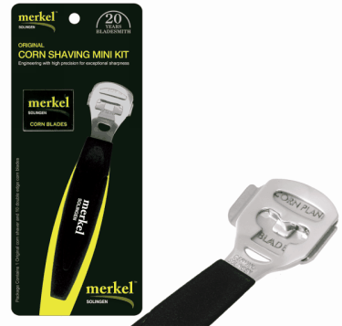 merkel Solingen Corn Shaver Mini Kit  {30/hộp}