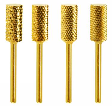 Carbide Bit | Medium Head | Gold-Plated | 1/8