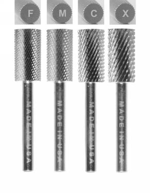 UltraSharp Carbide Bit | Large Head | 1/8