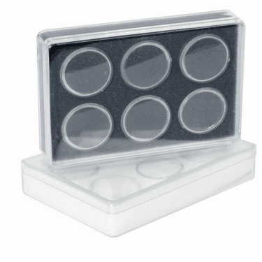 6-Slot Charm Tray | White Foam  {10/bao}