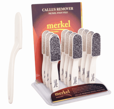 merkel Callus Nickle Foot File 805 | Extra Coarse  {60/thùng}