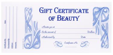 Gift Certificate of Beauty | 24/book   {50/há»™p}