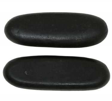 Natural Basalt Massage 2-Stone Set | Long {10/há»™p}