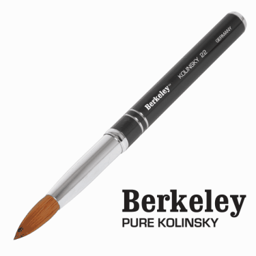 Berkeley Kolinsky | Black Aluminum | 22  {10/bao}