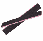 Berkeley Rectangular Nail File | Black  {20/thùng}