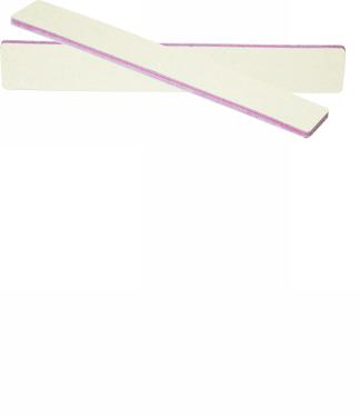 Berkeley Rectangular Nail File | White  {20/th&ugrave;ng}