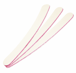 Berkeley Boomerang Nail File | White  {20/thùng}