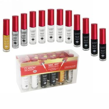 Clarion Nail Art | 1/4 oz bottle | 12-Bottle Essential Collection 1  {24/th&ugrave;ng}