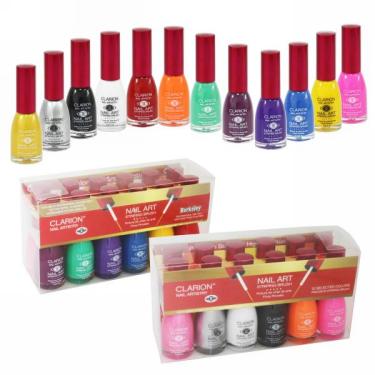 Clarion Nail Art | 1/2 oz bottle | 12-Bottle Basic Collection 2  {24/th&ugrave;ng}