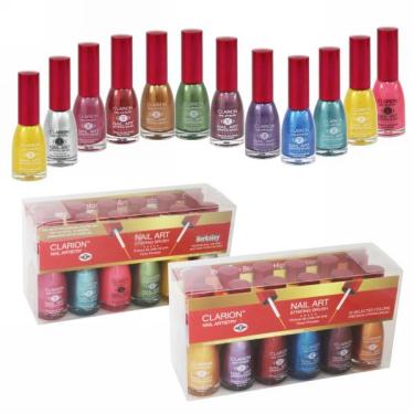 Clarion Nail Art | 1/2 oz bottle | 12-Bottle Pearl Collection 2  {24/th&ugrave;ng}