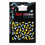 3-D Nail Decal | 12-Design Series NS102  {10/bao}