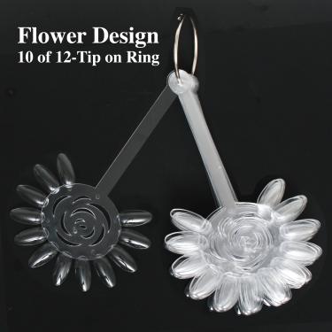 10 Flower Displays of 12 Tips in a Ring  {50/thùng}