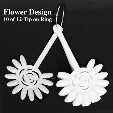 10 Flower Displays of 12 Tips in a Ring  {50/thùng} #3