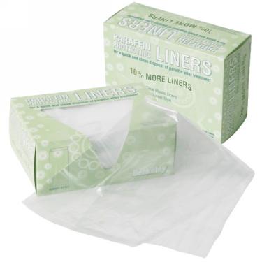 Paraffin Protecting Liners | Gusset Style | Standard Size | Clear Liners  {36/th&ugrave;ng}