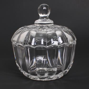 Pumpkin glass Jar & Cup with glass lid | 150ml | 5.0 fl oz  {72/thùng} #2