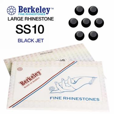 Berkeley Large Rhinestones | SS10 | 2.8mm | Black Jet  {5/bundle}