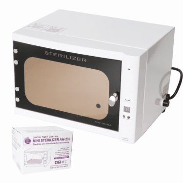 AW-208 Sterilizer Cabinet with Digital Timer | Mini Size | 6 Watt | 110V/60hz  {4/th&ugrave;ng}